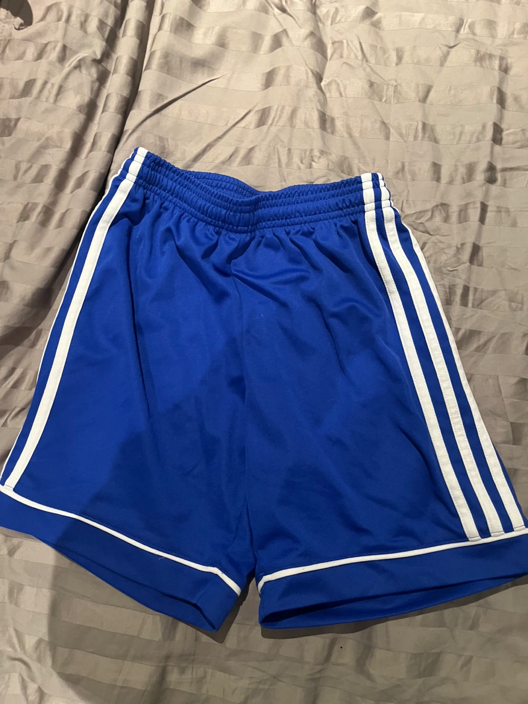 Adidas Climalite Blue Shorts - Size youth 11-12 - photo 2