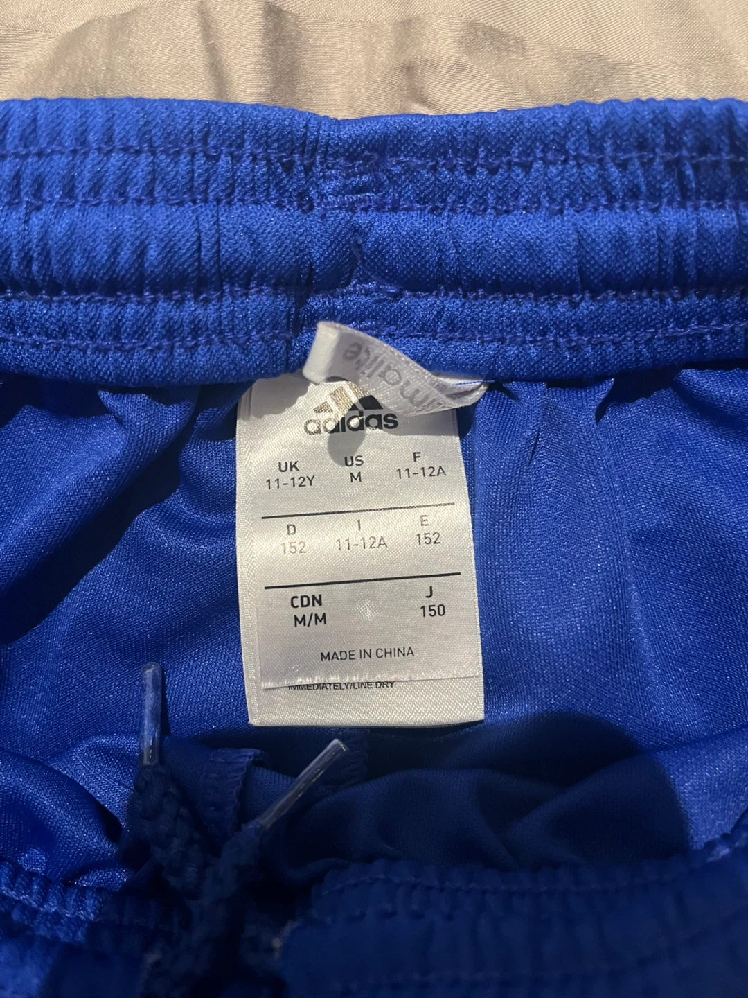 Adidas Climalite Blue Shorts - Size youth 11-12 - photo 3