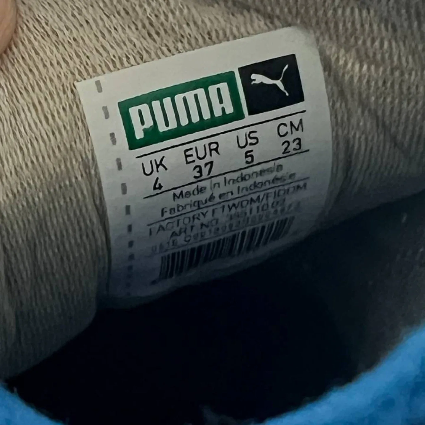 Puma Suede Classic 'Snorkle Blue' Sneaker - Size 5US image indicator(5)