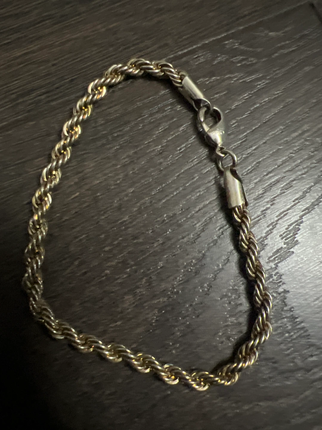 Gold Rope Chain Bracelet - photo 2