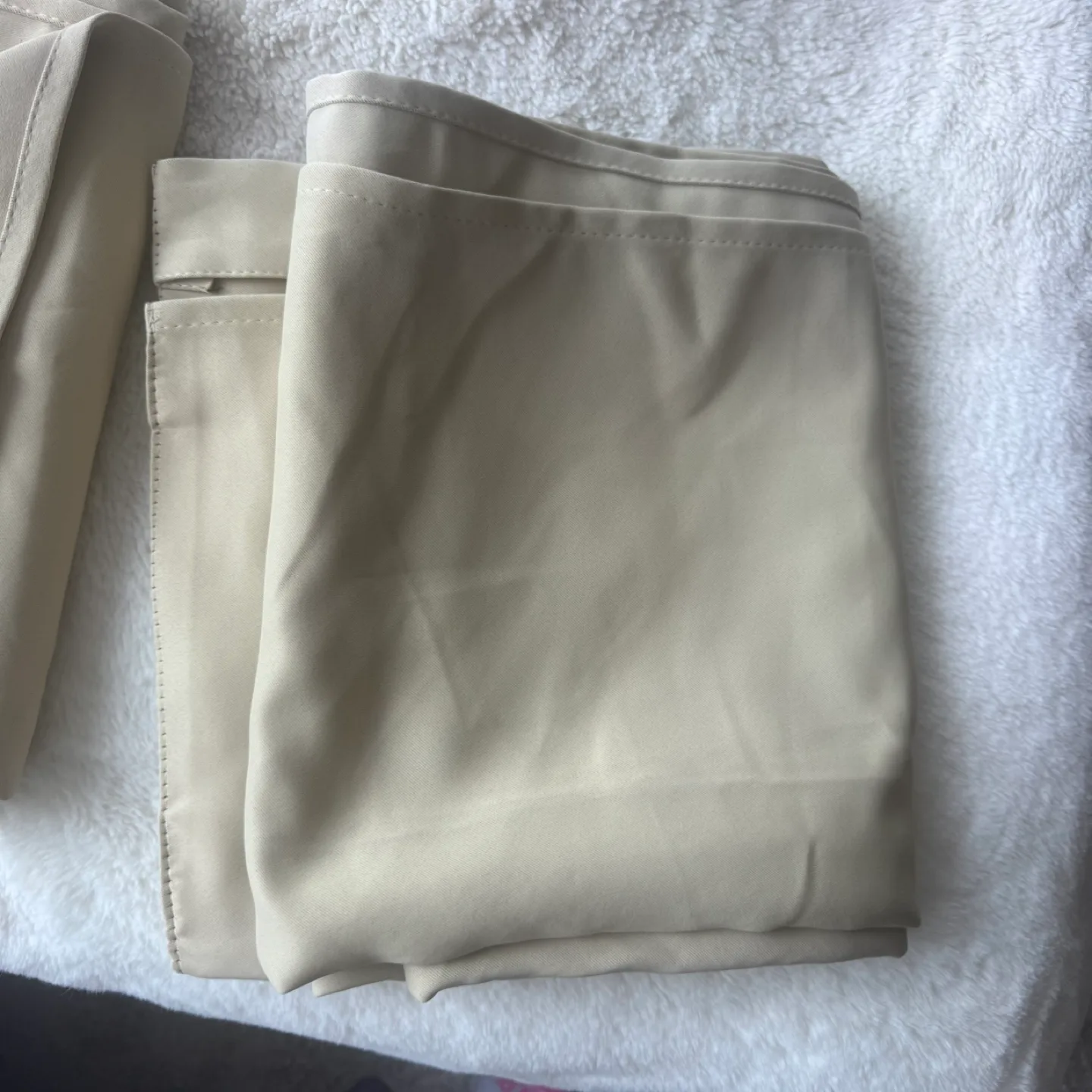 Blackout Linen Curtains - Beige, 52" x 84" image indicator(6)