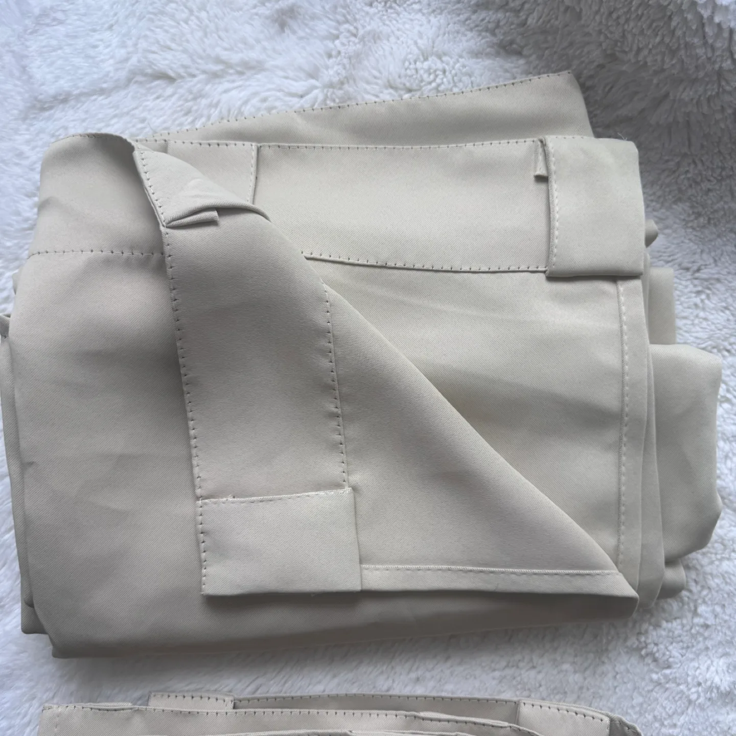 Blackout Linen Curtains - Beige, 52" x 84" image indicator(7)