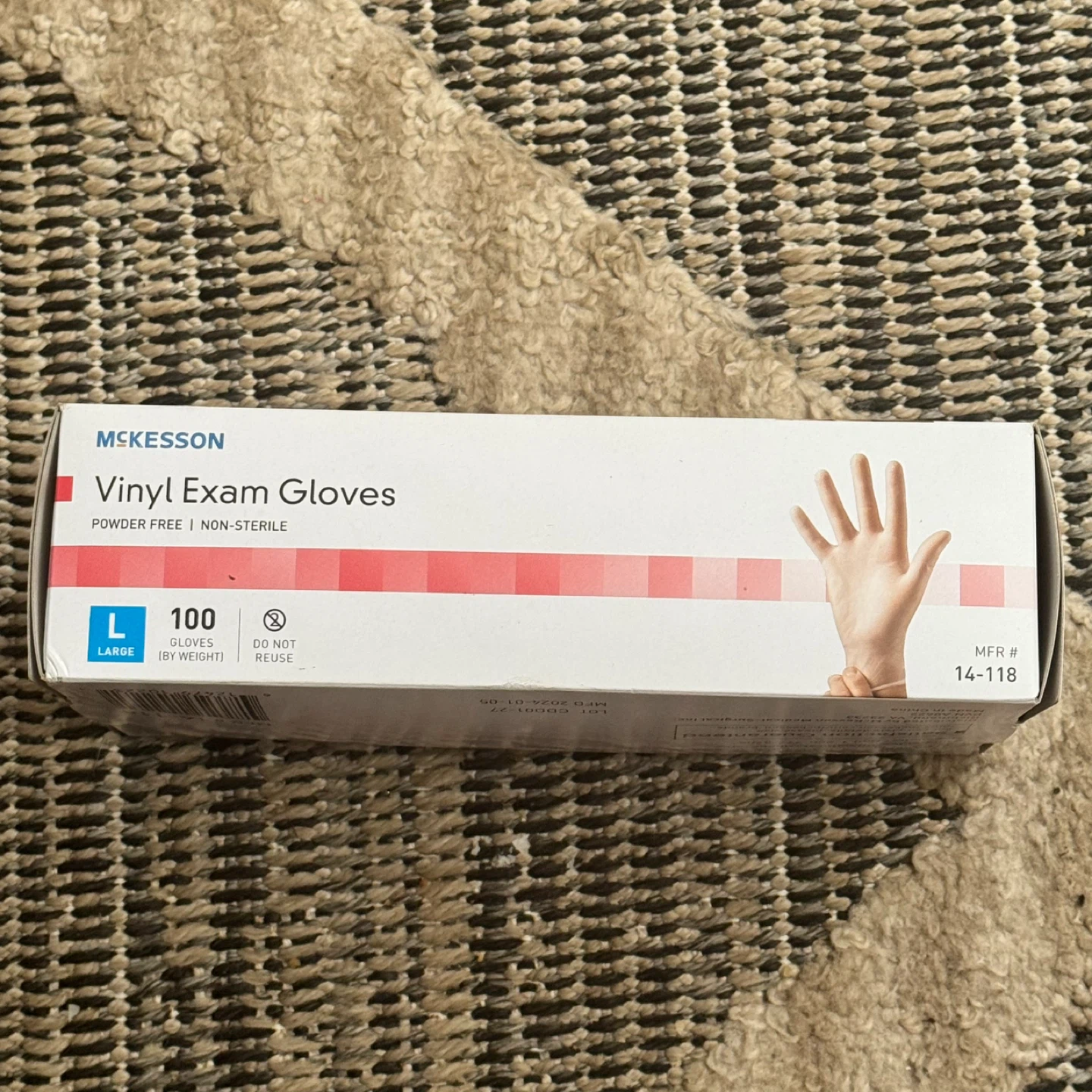 McKesson Vinyl Exam Gloves - Large - photo 5