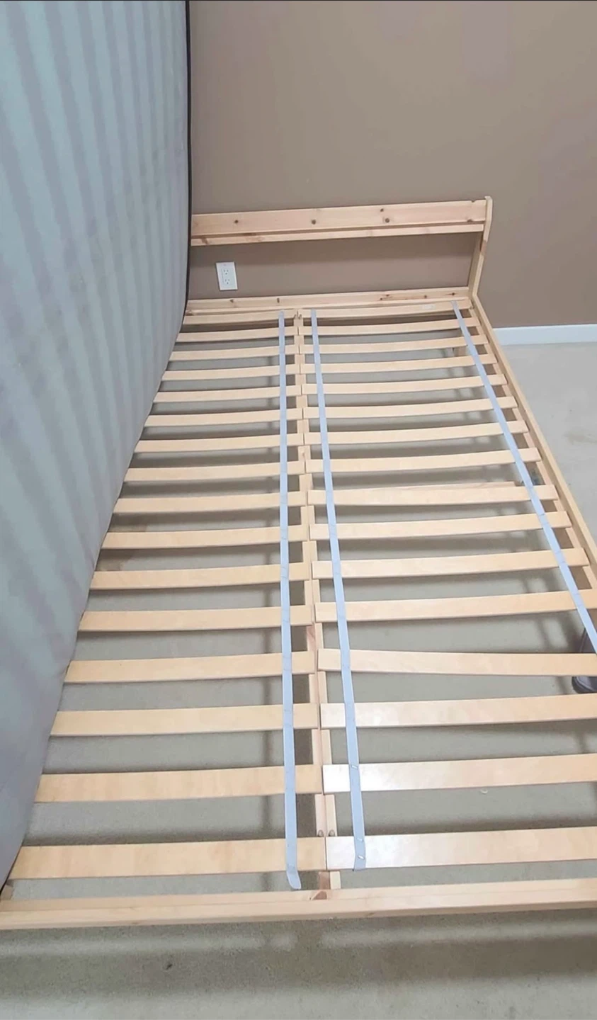 Ikea Double Bed Frame & Mattress