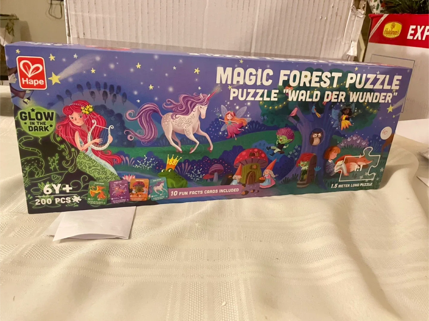 Hape Magic Forest Glow-in-the-Dark Puzzle (6y+) thumbnail