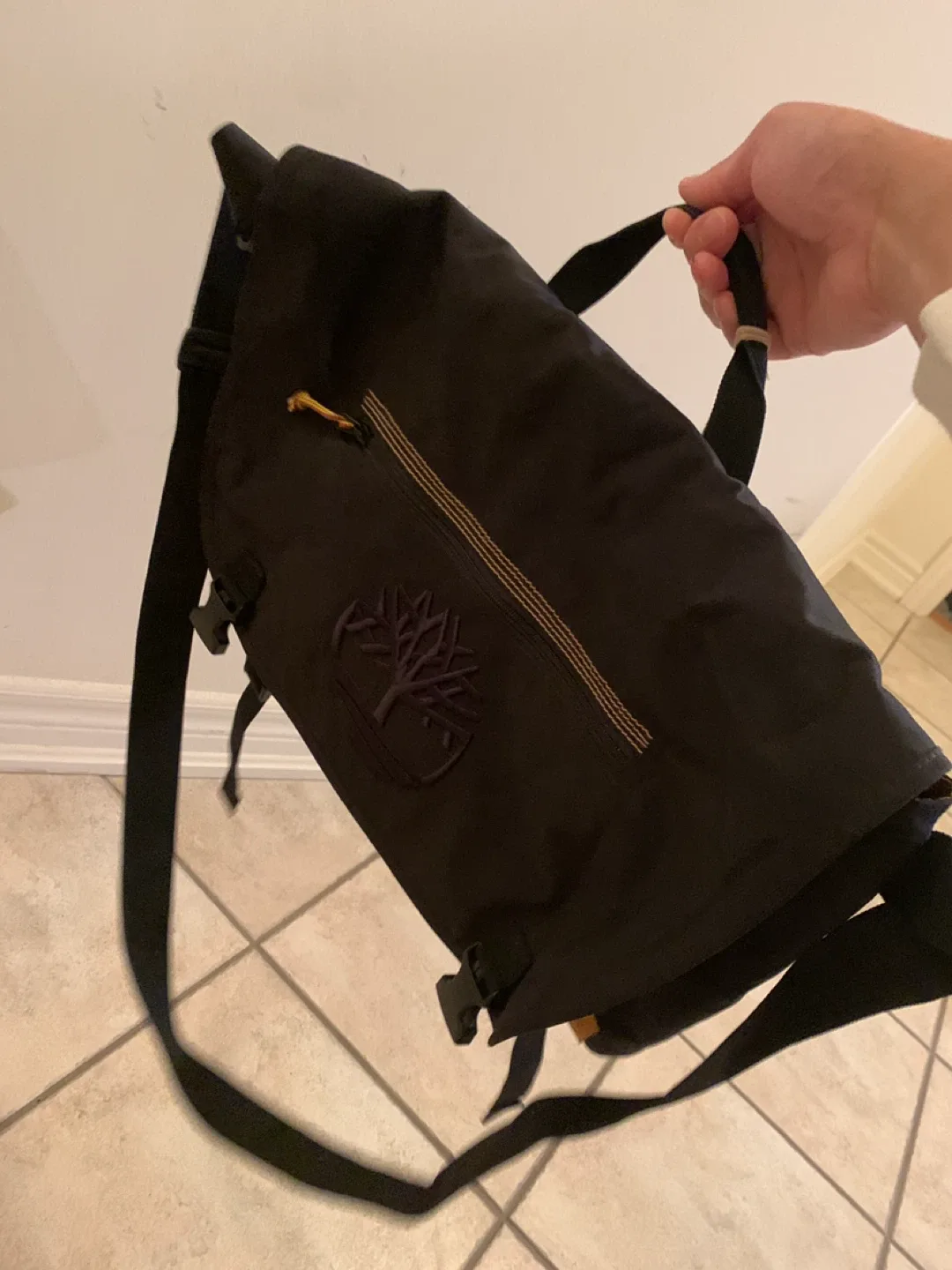 Timberland Black Backpack - Like New! thumbnail