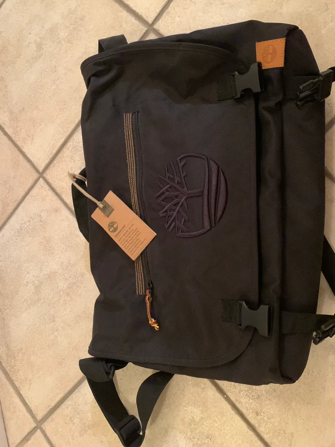 Timberland Black Backpack - Like New! image indicator(3)