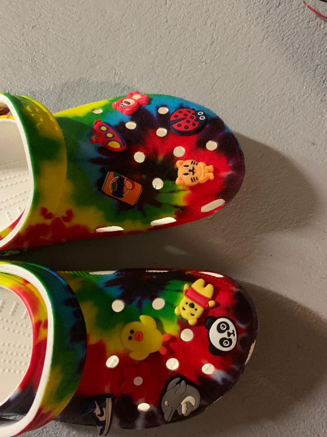 Crocs Tie Dye Clogs, Men's 10/Women's 12 image indicator(3)