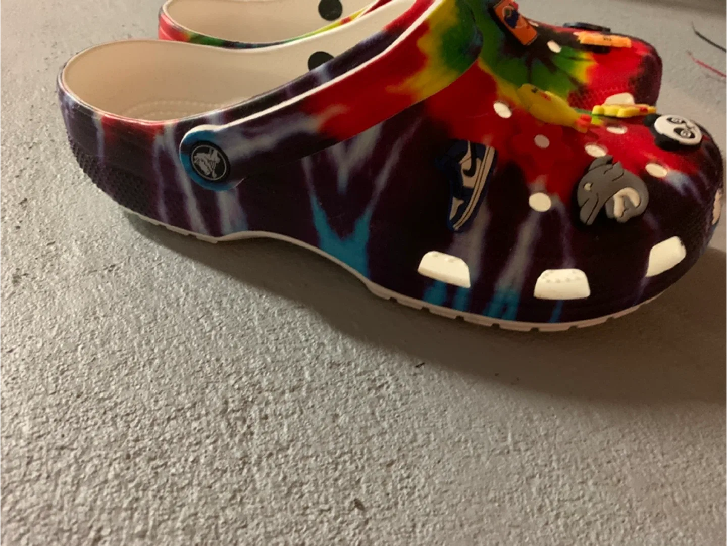 Crocs Tie Dye Clogs, Men's 10/Women's 12 image indicator(2)