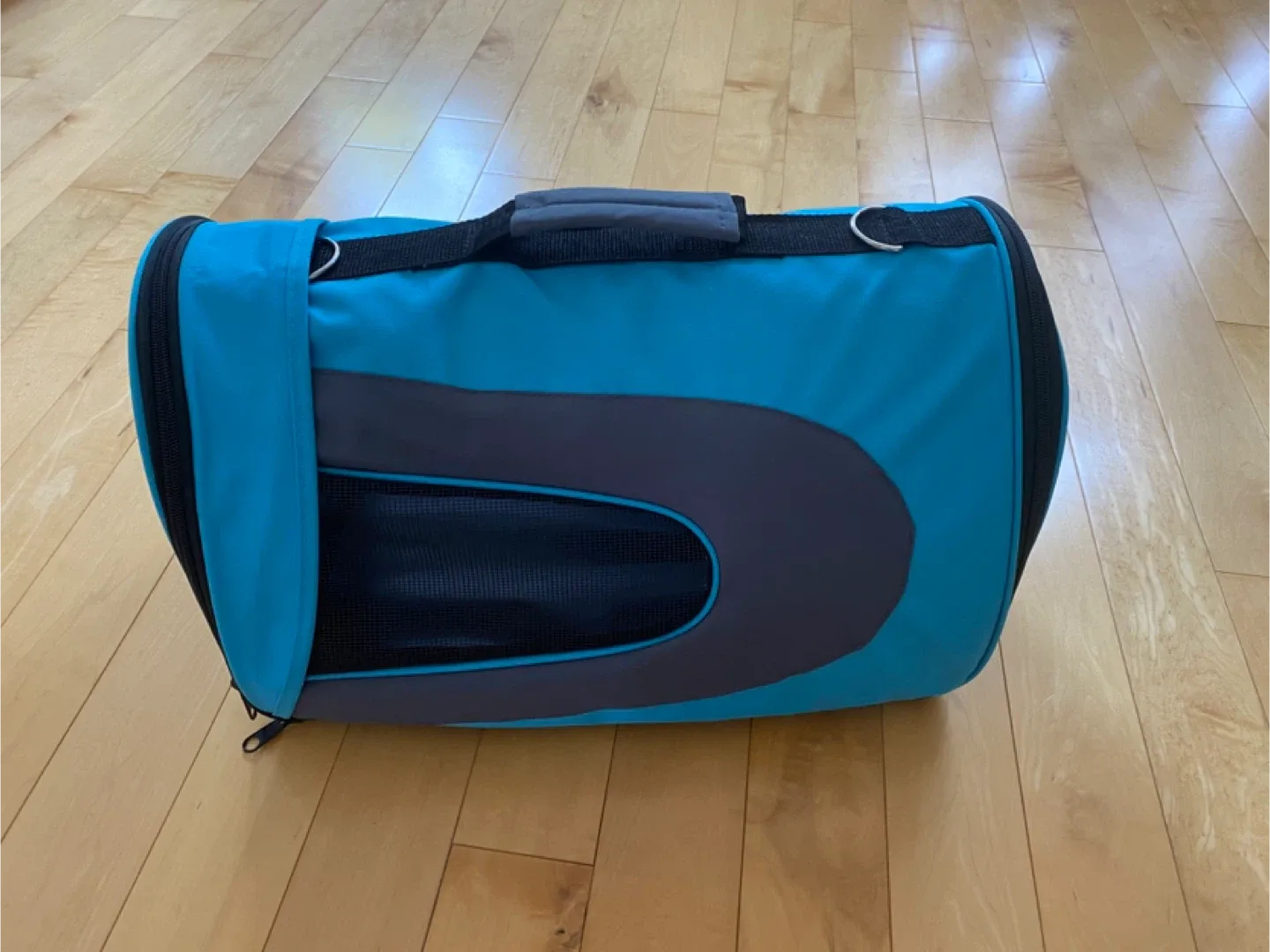 Blue & Grey Pet Carrier thumbnail