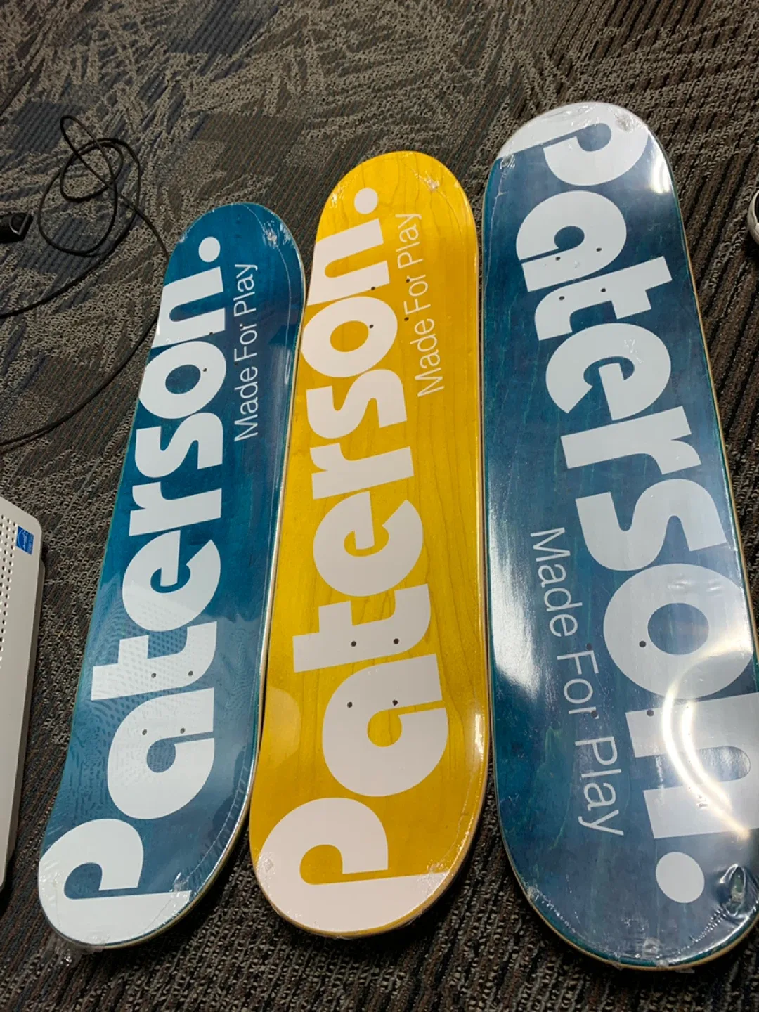 Paterson 8.0 Red Swirl Skateboard Deck - New image indicator(4)