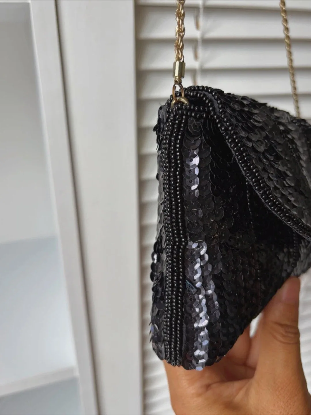 Vintage Sequin Beaded Evening Bag image indicator(4)