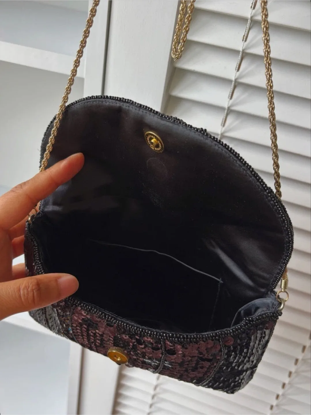 Vintage Sequin Beaded Evening Bag image indicator(9)