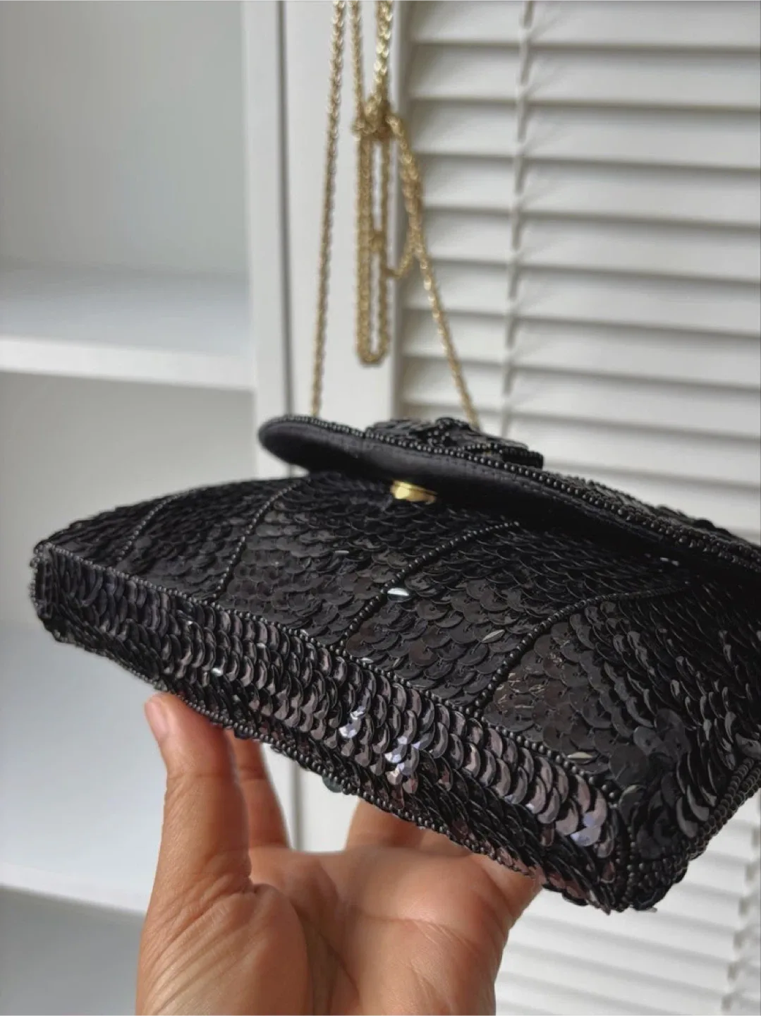 Vintage Sequin Beaded Evening Bag image indicator(7)