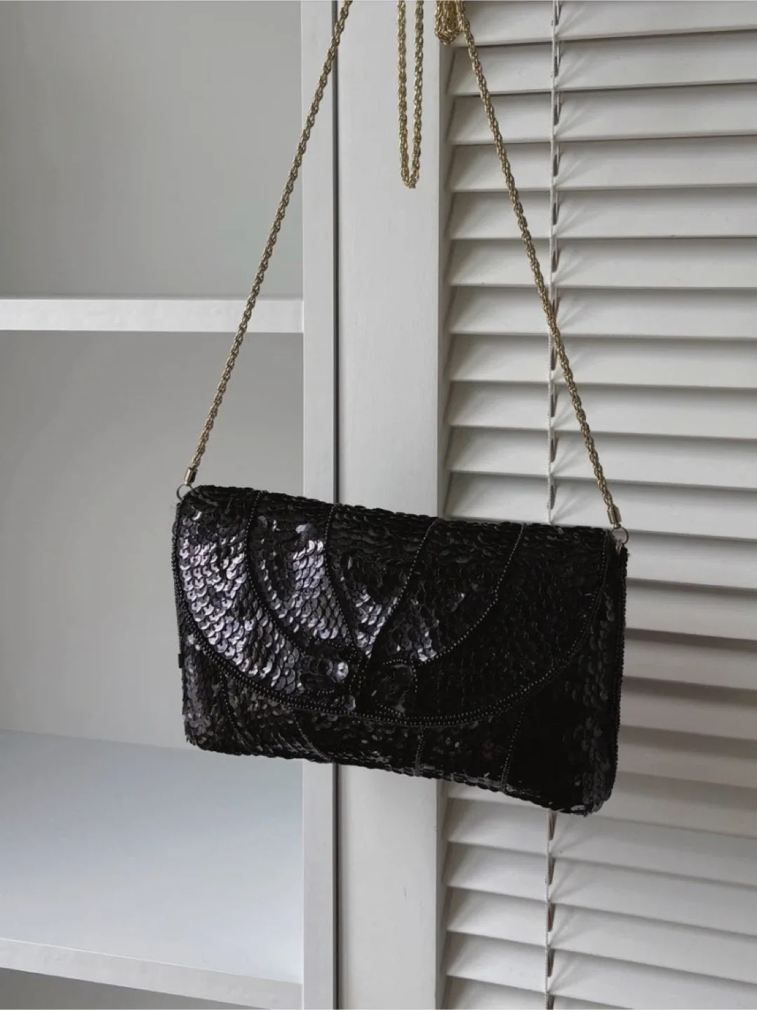 Vintage Sequin Beaded Evening Bag image indicator(8)