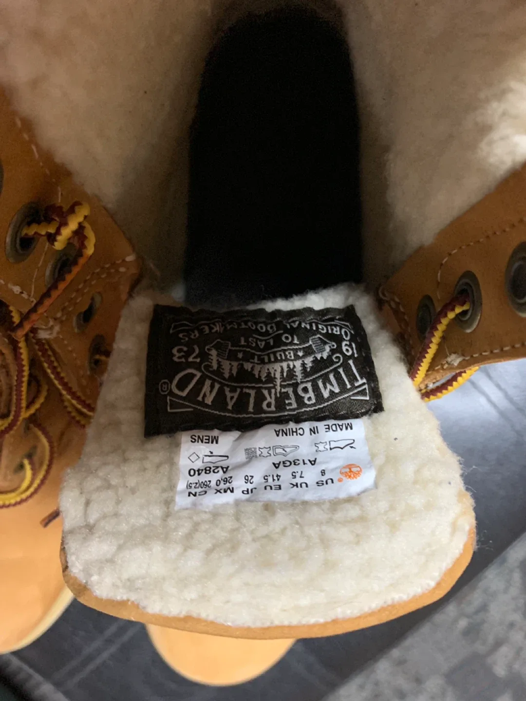 Timberland A13GA 7.5M Shearling Boots image indicator(3)