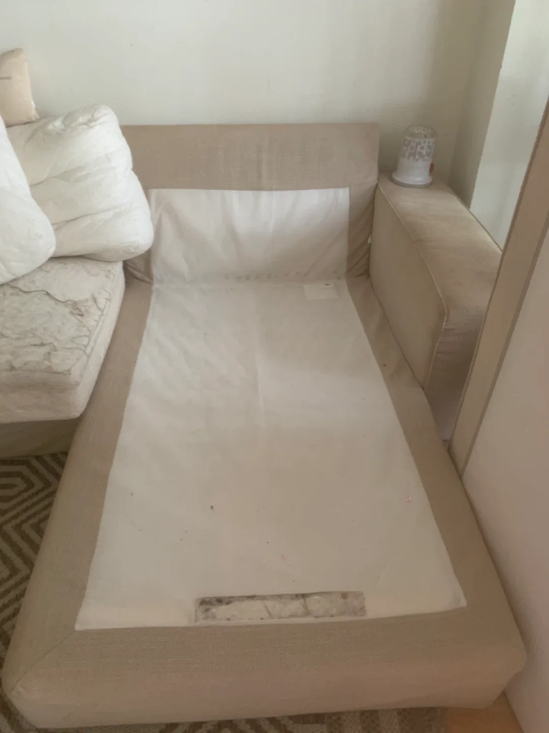 Beige Sectional Sofa - Used Condition image indicator(7)