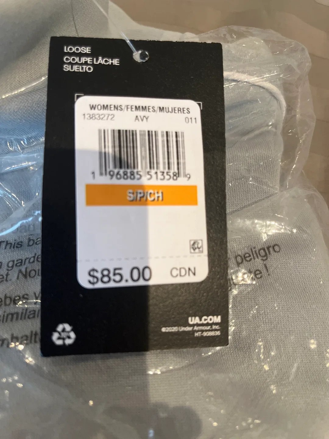 New Under Armour Women's 1/2 Zip Pullover - Size S image indicator(3)