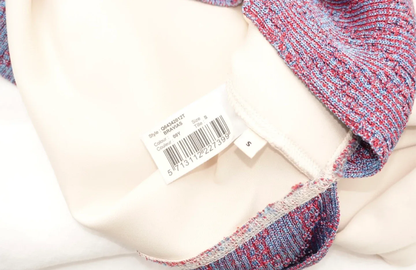 By Malene Birger Cream Neoprene Hooded Vest with Lurex Hem - S image indicator(5)