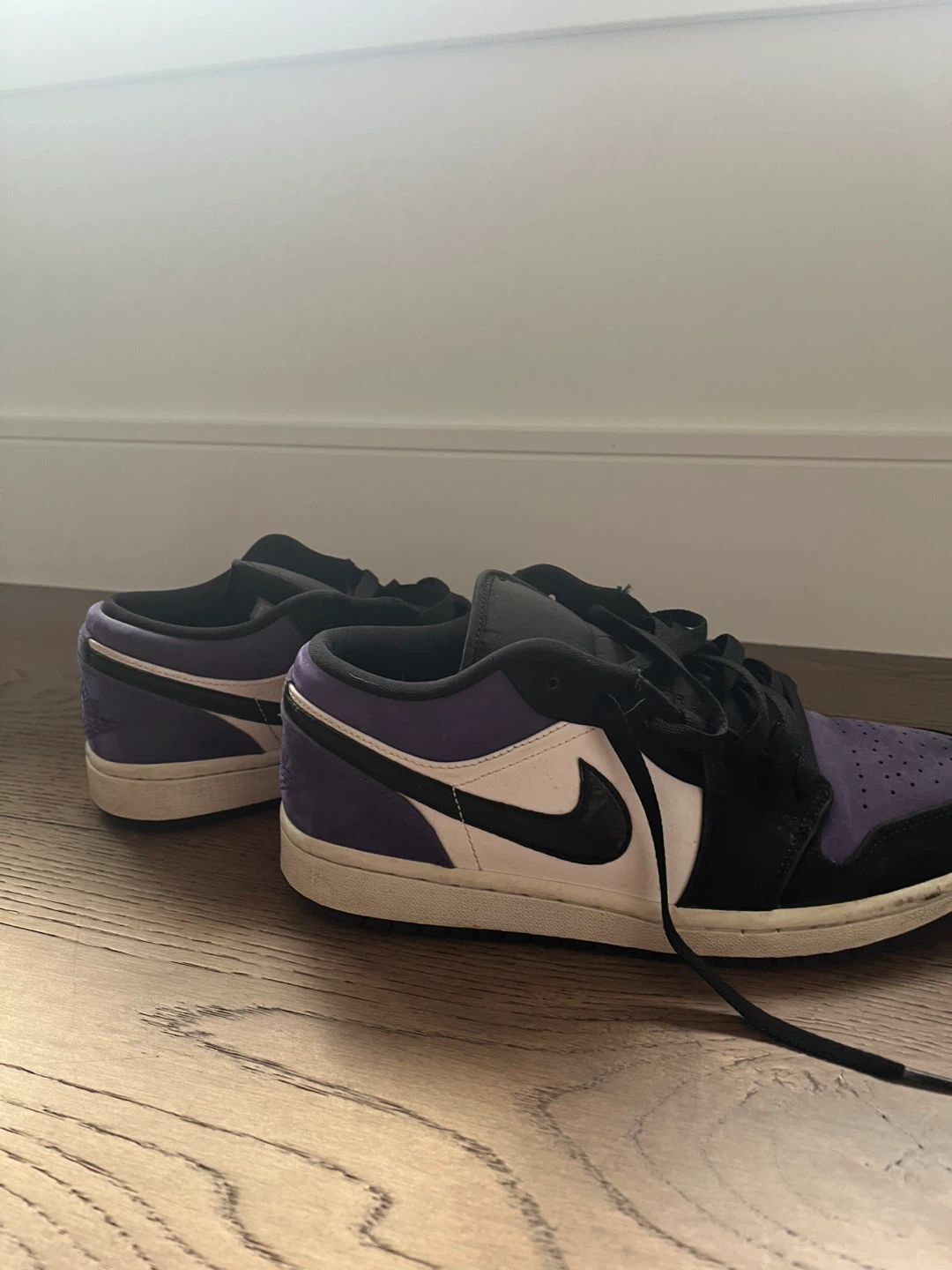 Nike Air Jordan 1 Low Purple US 8 - photo 2