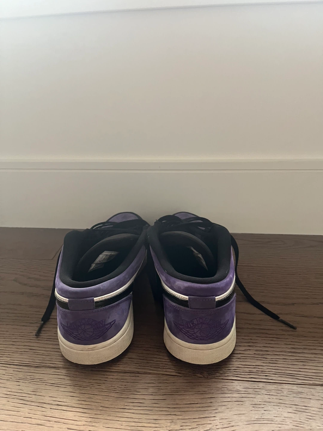 Nike Air Jordan 1 Low Purple US 8 - photo 4
