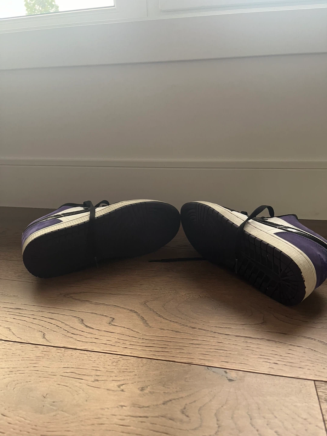 Nike Air Jordan 1 Low Purple US 8 - photo 5