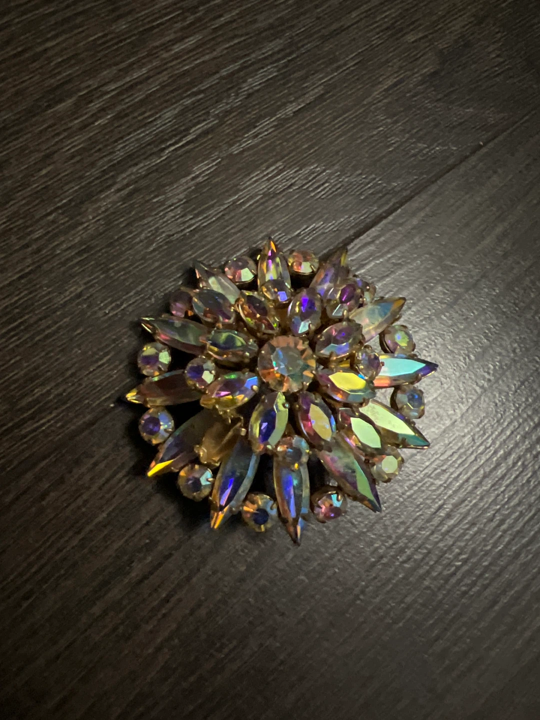 Vintage Rhinestone Brooch