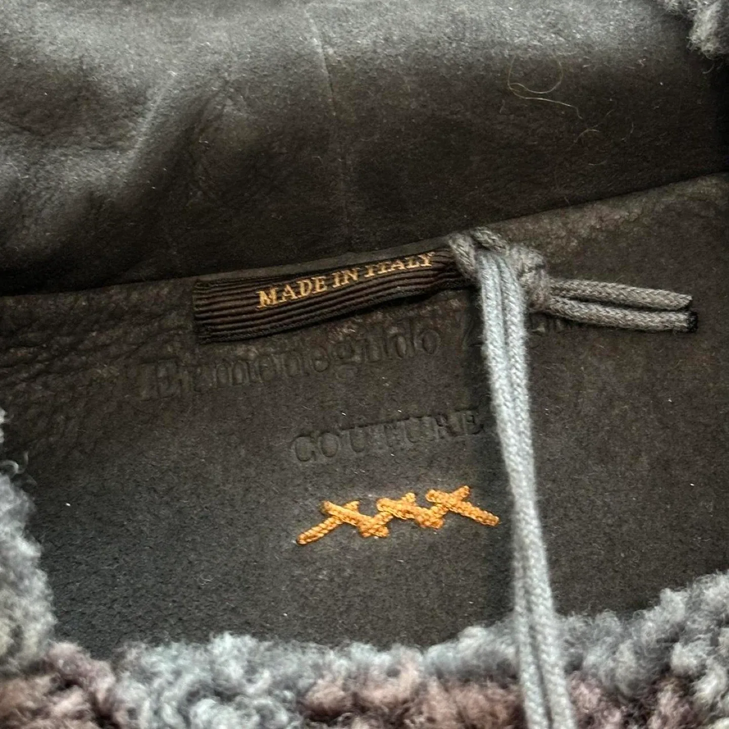 Ermenegildo Zegna – Exclusive Runway Genuine Lambskin Fur Hoodie image indicator(7)