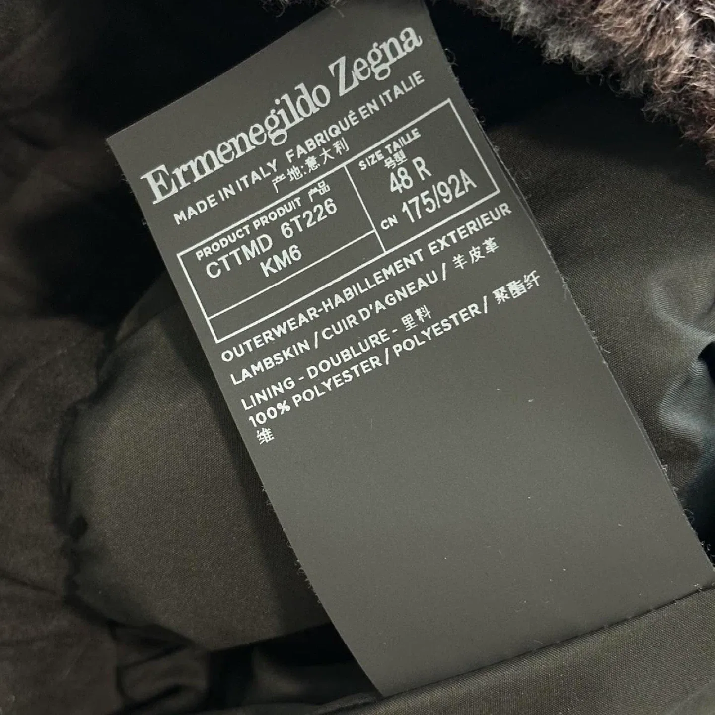 Ermenegildo Zegna – Exclusive Runway Genuine Lambskin Fur Hoodie image indicator(8)