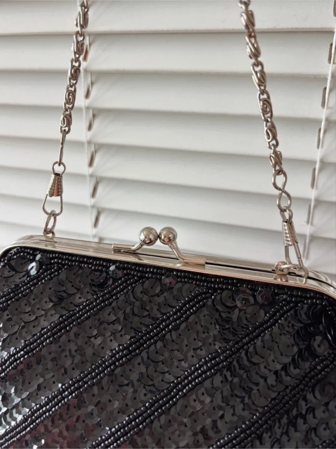 Vintage Sequin Beaded Evening Bag image indicator(6)