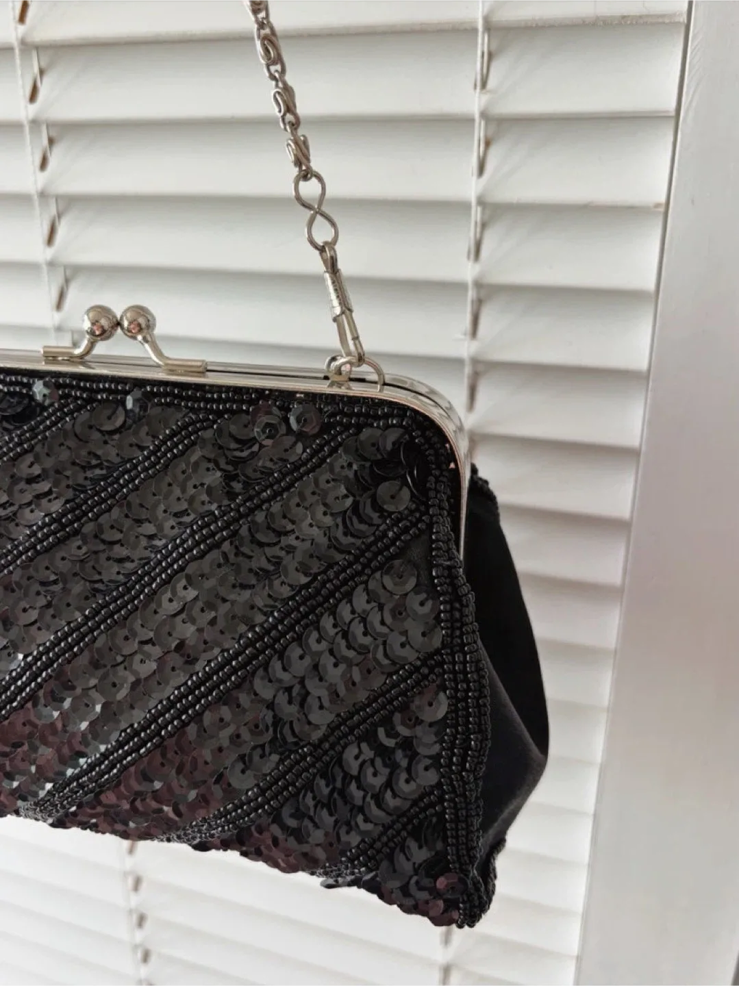 Vintage Sequin Beaded Evening Bag image indicator(8)