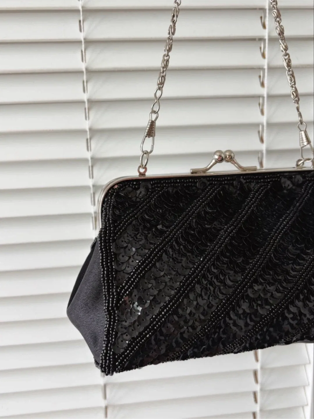 Vintage Sequin Beaded Evening Bag image indicator(9)