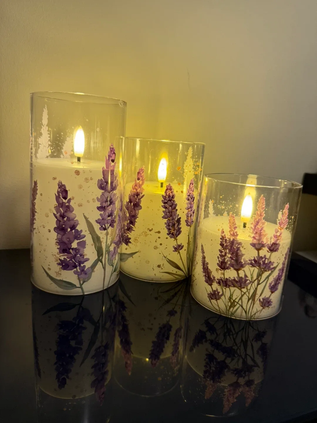 LED Electronic Candle Light 3-Pack with Remote image indicator(2)