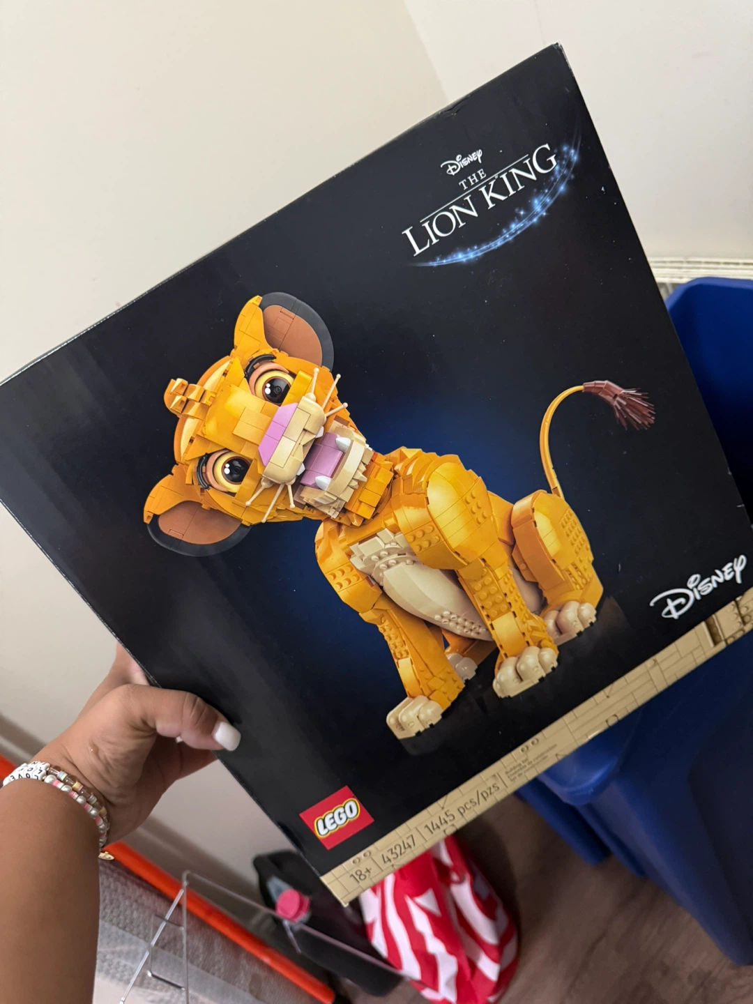 LEGO Disney The Lion King Simba 43247, 1445 Pieces