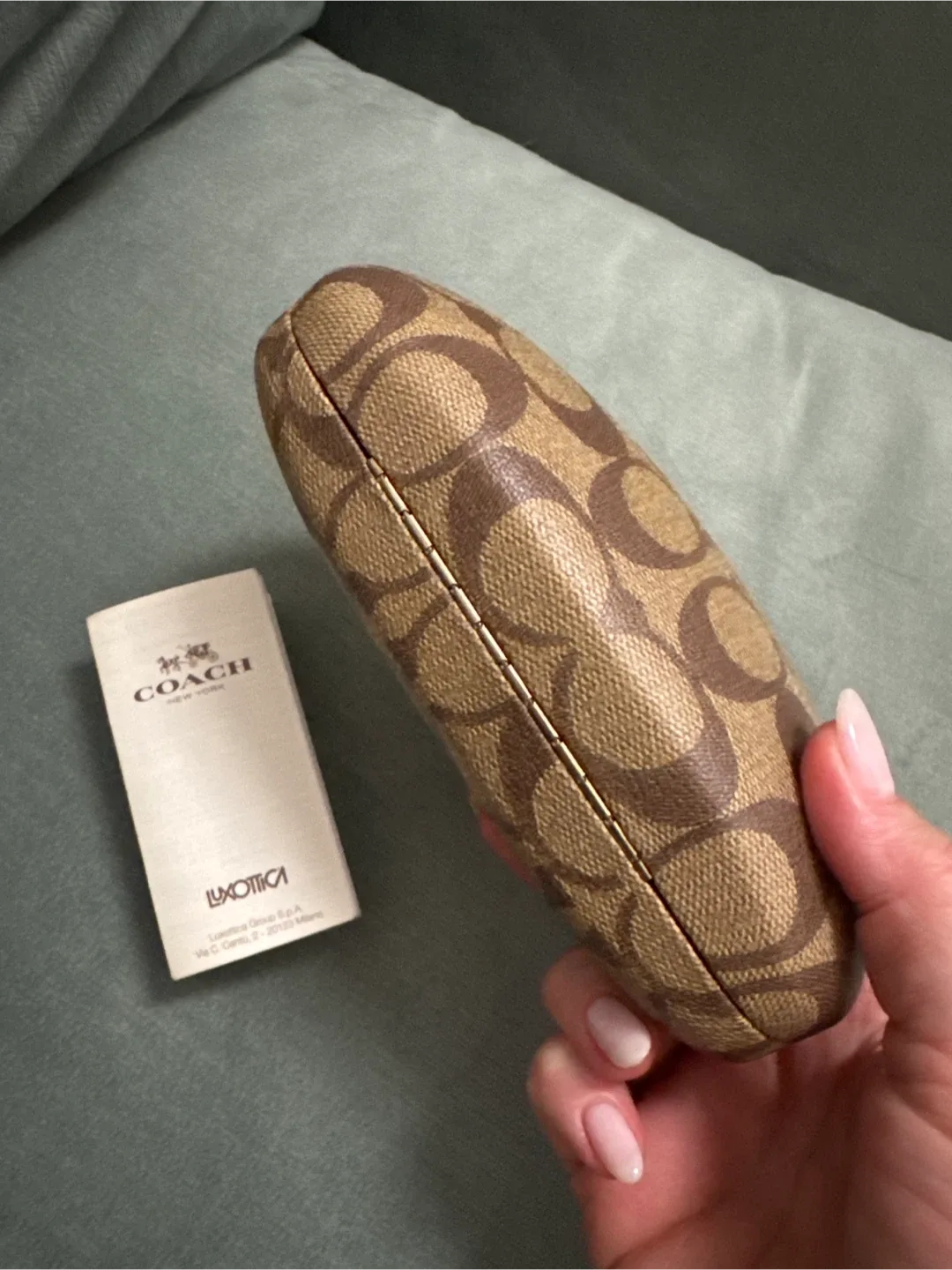 Coach Eyeglasses Case - New with Booklet image indicator(5)