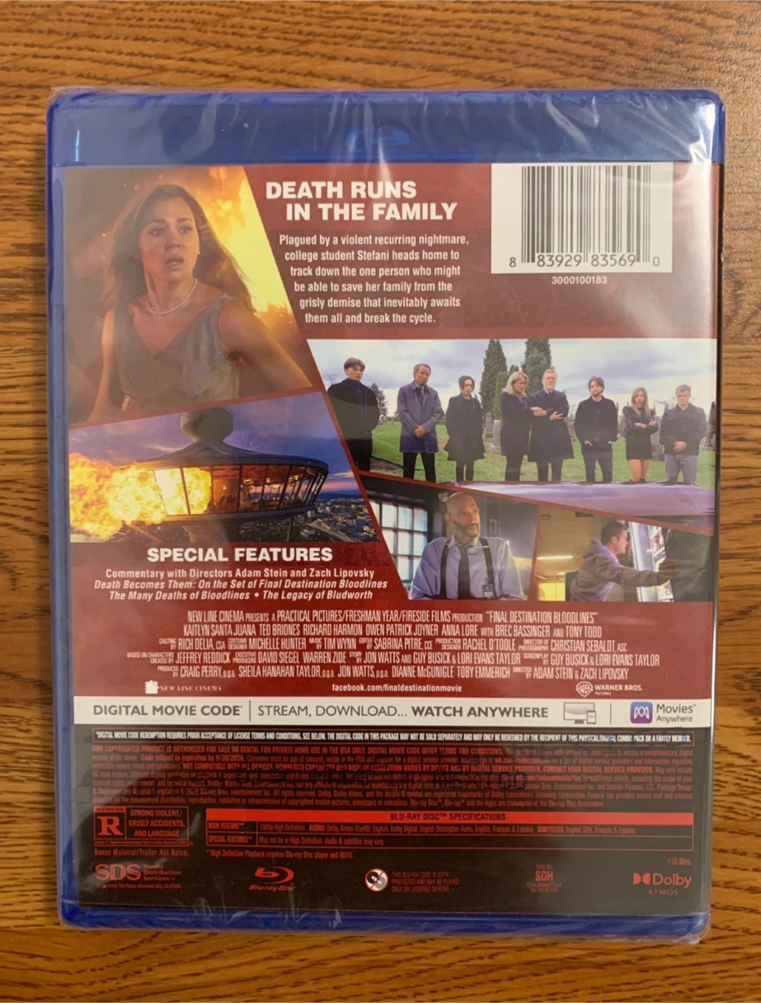 Final Destination: Bloodlines Blu-ray Combo Pack - photo 2