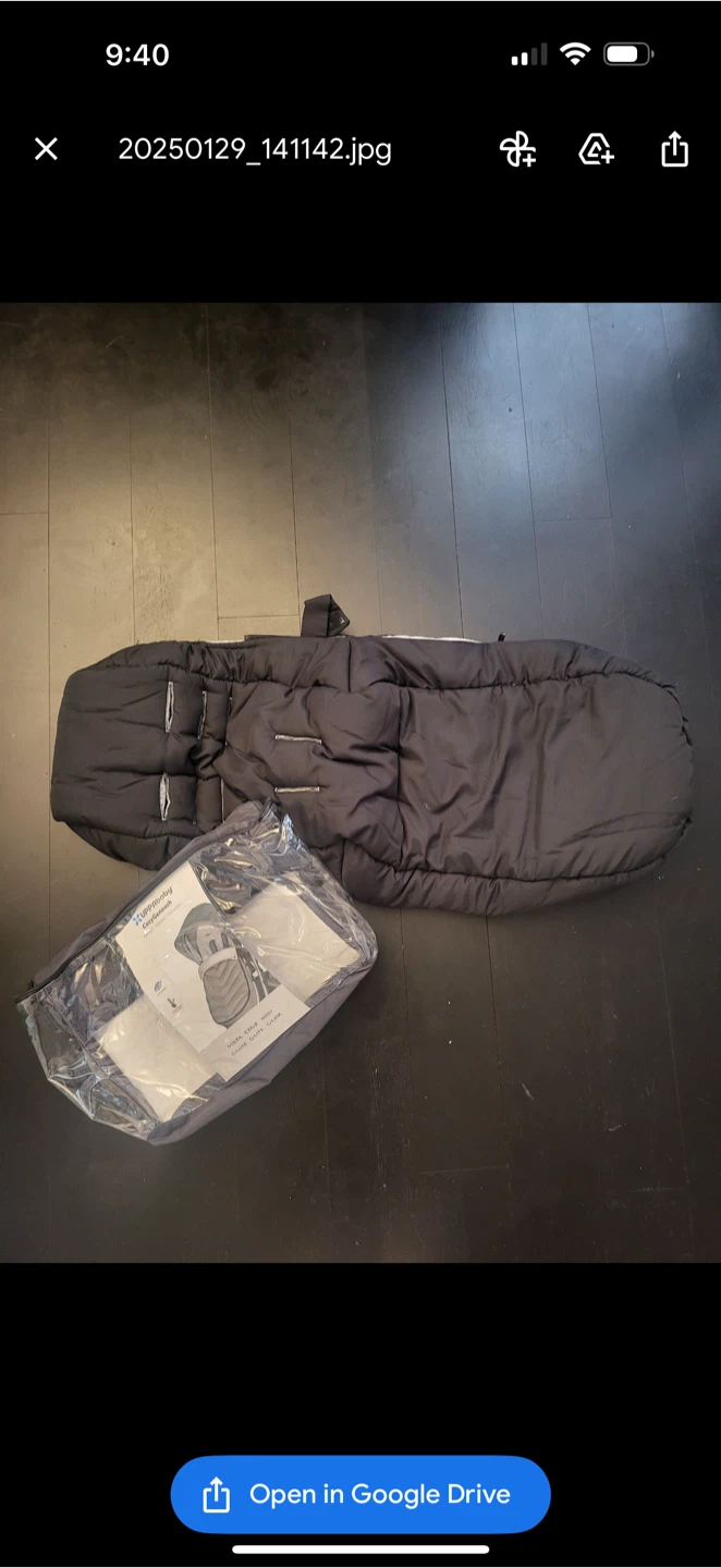 UPPAbaby CozyGanoosh Footmuff - Black - photo 3