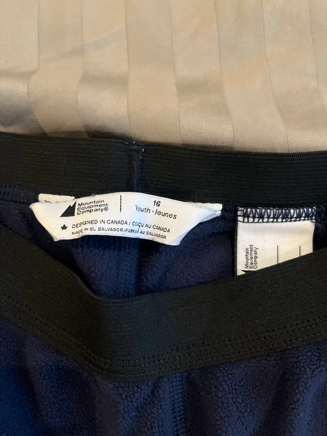 MEC Fleece Set - Youth Size 16 navy - photo 2