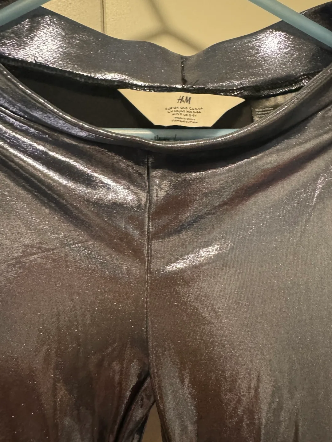 H&M Silver Flare Pants - Size 6 image indicator(2)