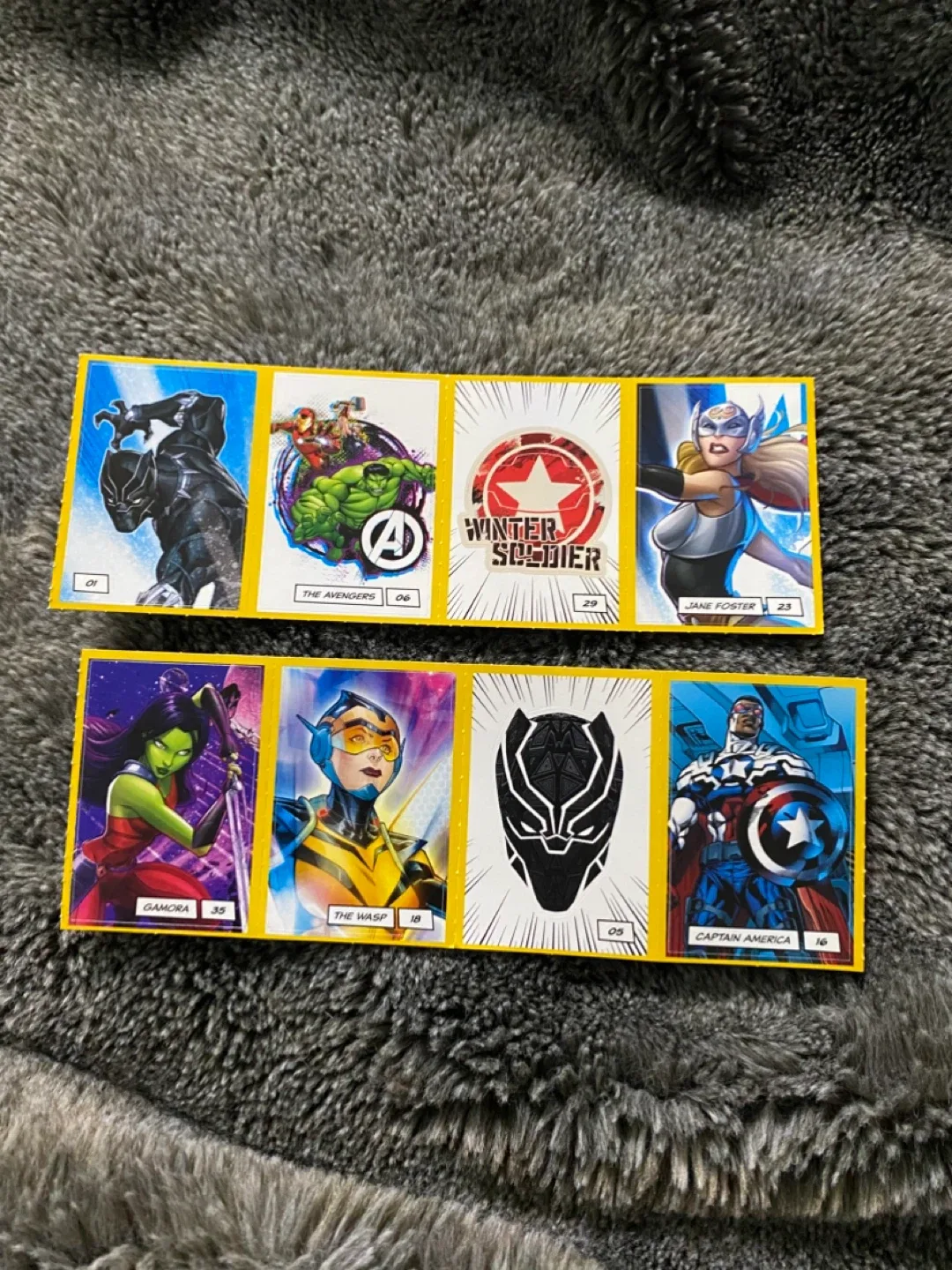 Free - Marvel Be A Hero Stickers - 10x4 Stickers to Collect! image indicator(5)