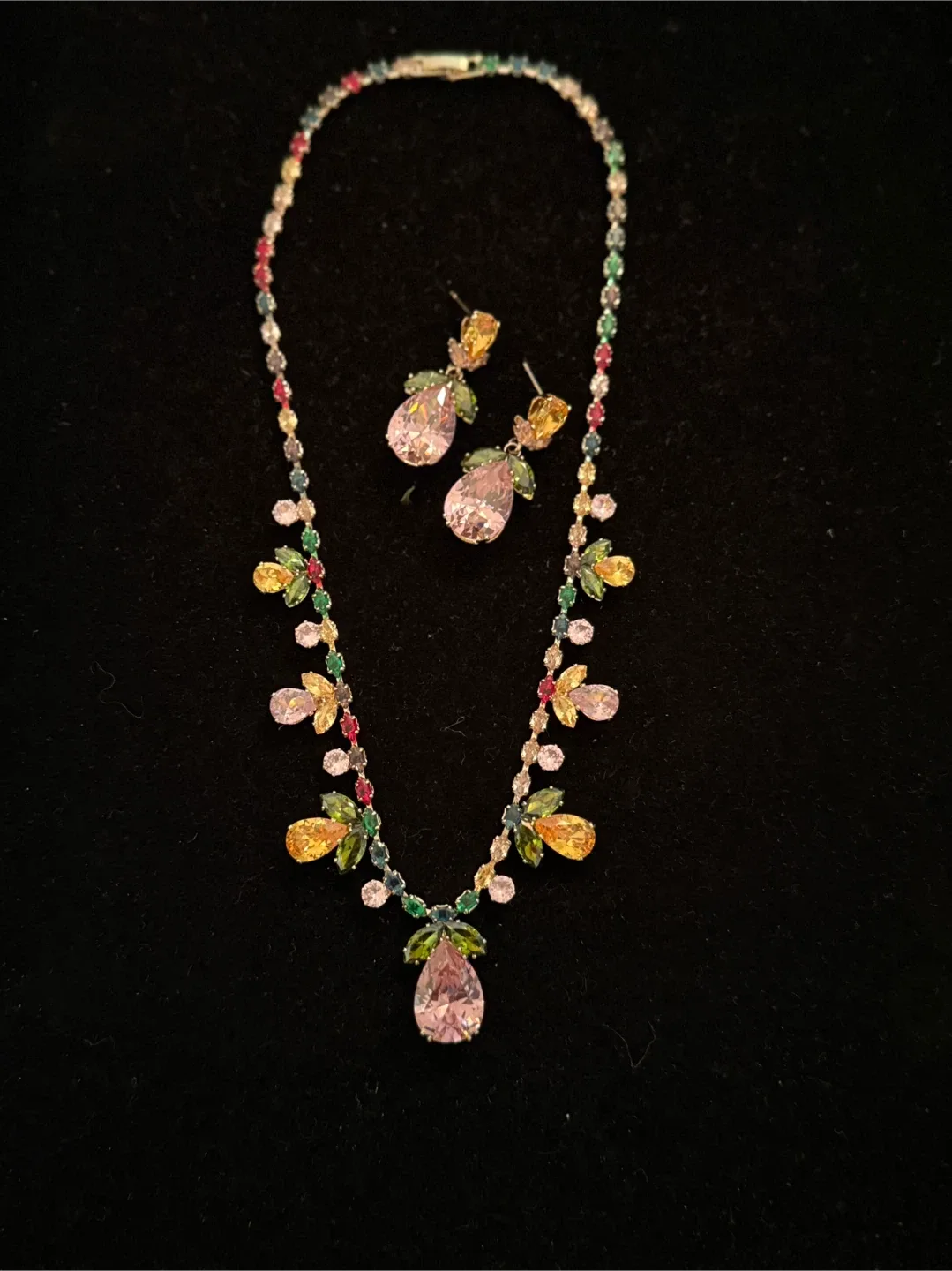 Necklace and Earrings Set image indicator(4)