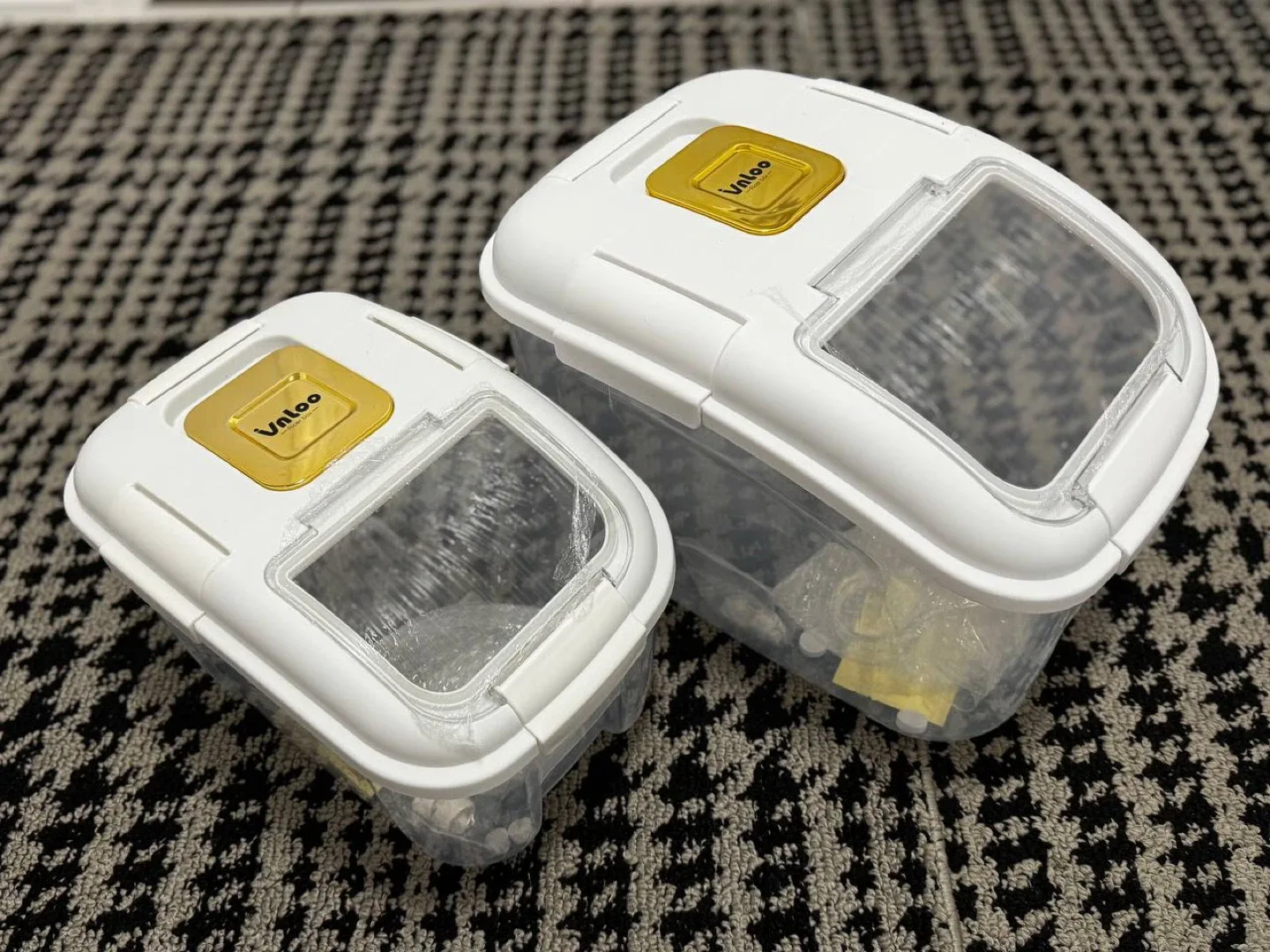 Food Storage Container Set – Large (10KG) + Small (5KG) thumbnail