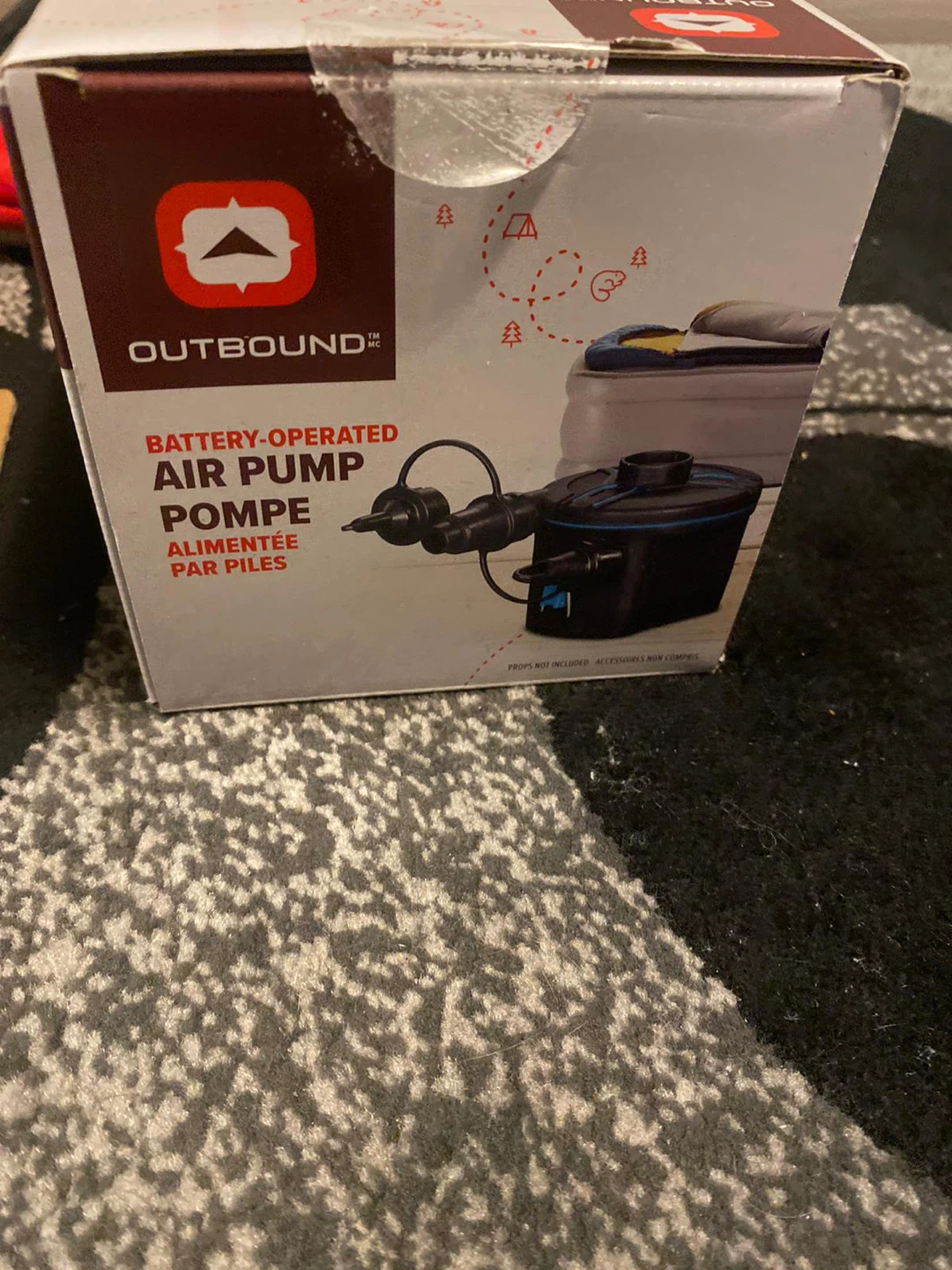Air Mattress with Battery Pump - Like New! - photo 2