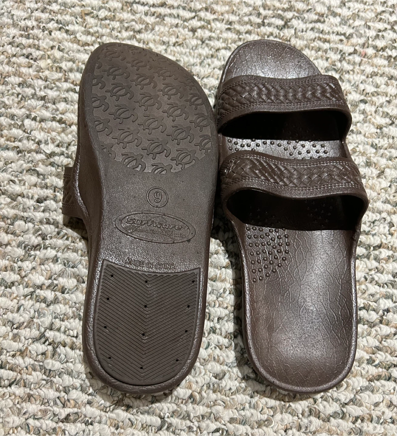 Surfside Slides - Size 9 - Brown - photo 2