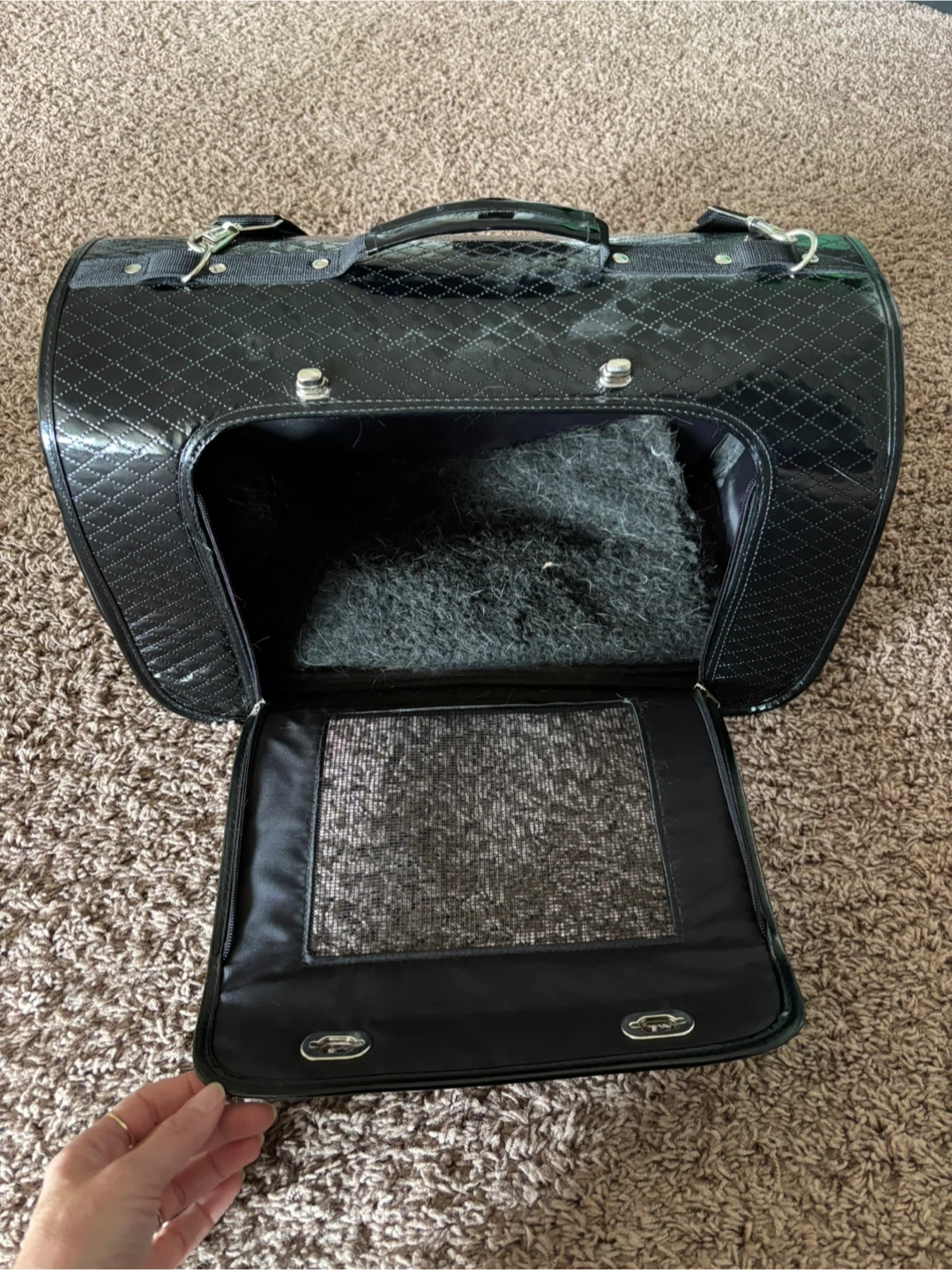 Black Pet Carrier - photo 2