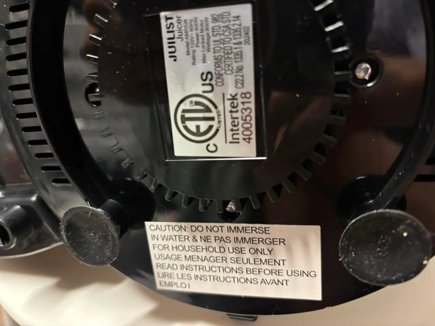 Juilist Juicer Model AMJ828 image indicator(3)