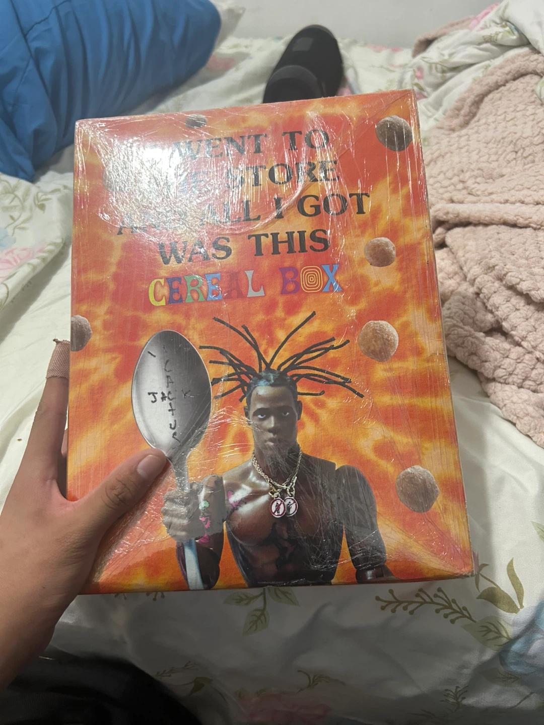 Travis Scott Reese's Puffs Cereal Box - photo 2