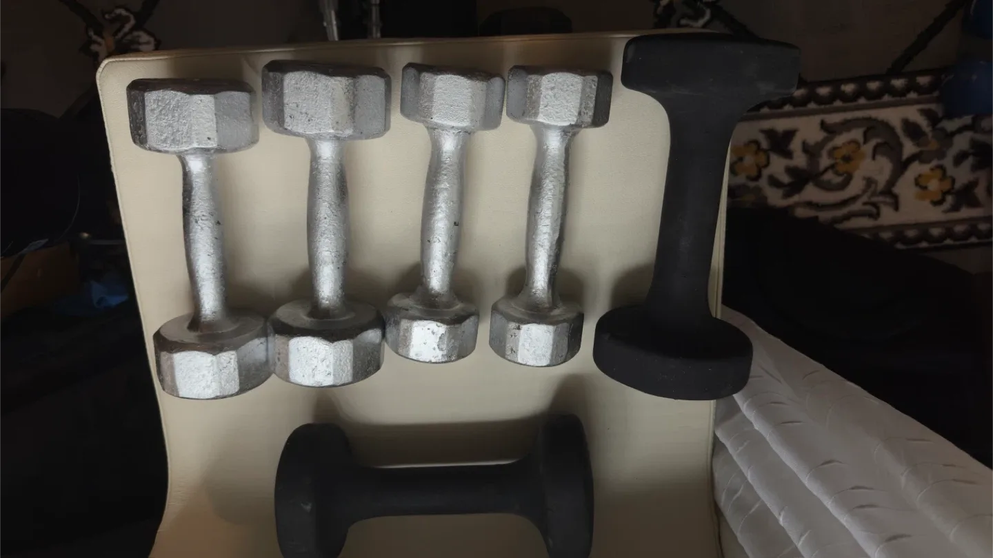 Dumbbell Set - 5lb, 8lb, 10lb Weights