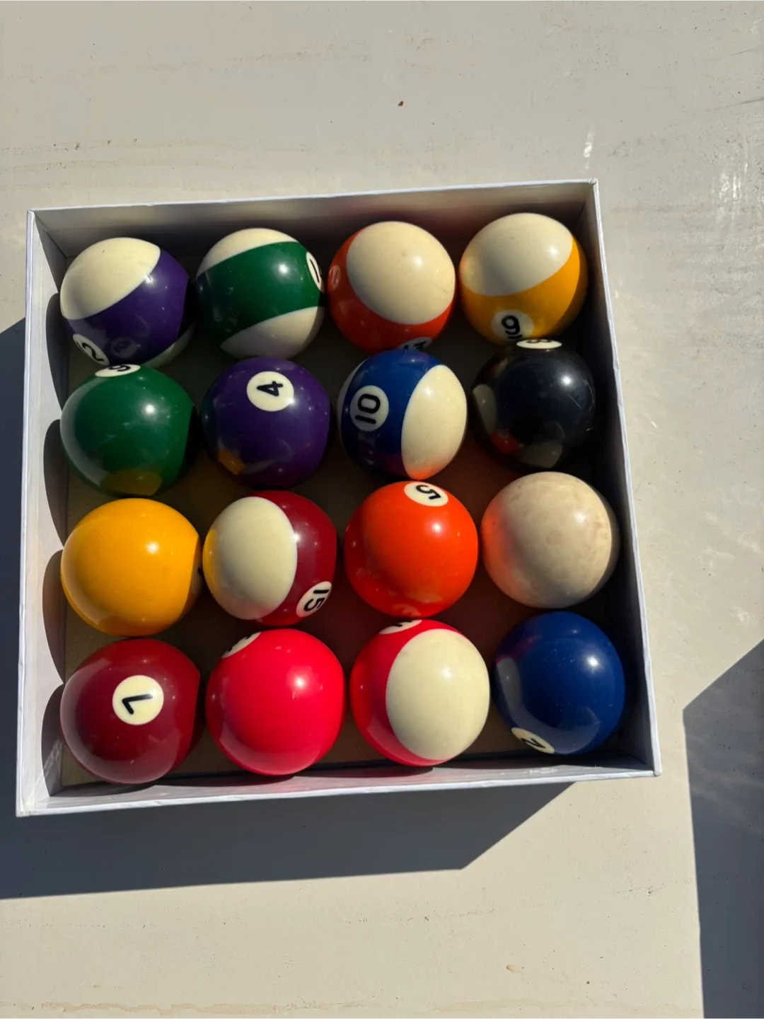 Pool Balls Set with Cue Stick image indicator(2)