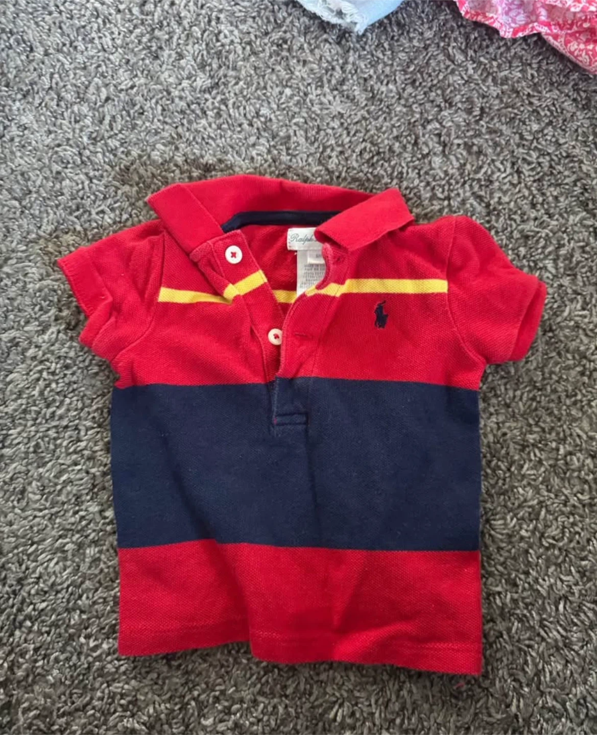 Ralph Lauren Baby Polo Shirt - 6 Months